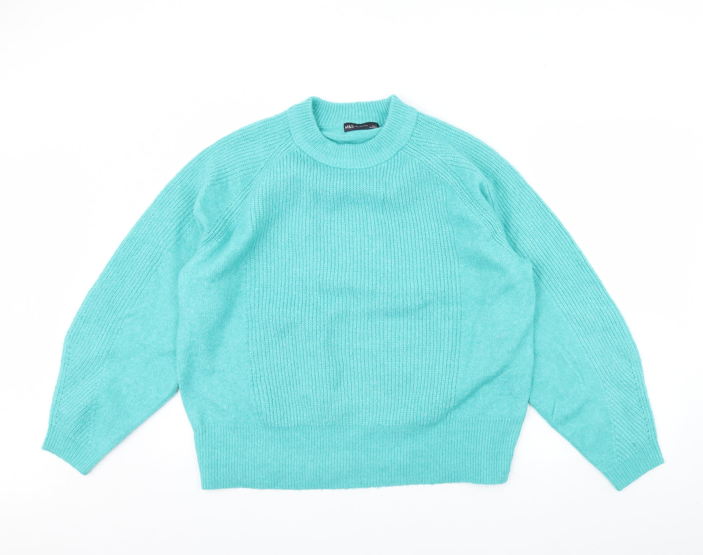 M&S Womens Green   Pullover Jumper Size L