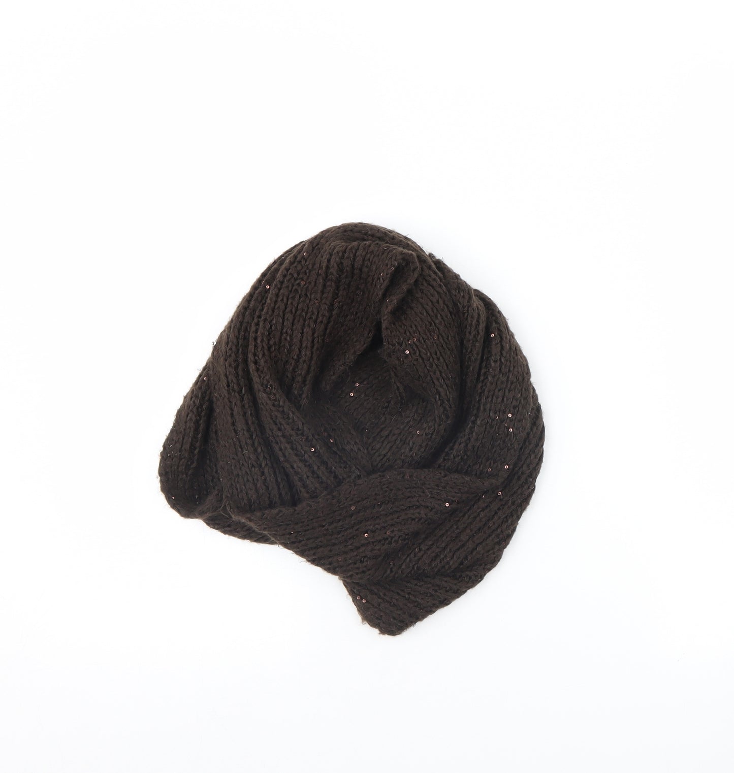 Preworn Womens Brown    Scarf