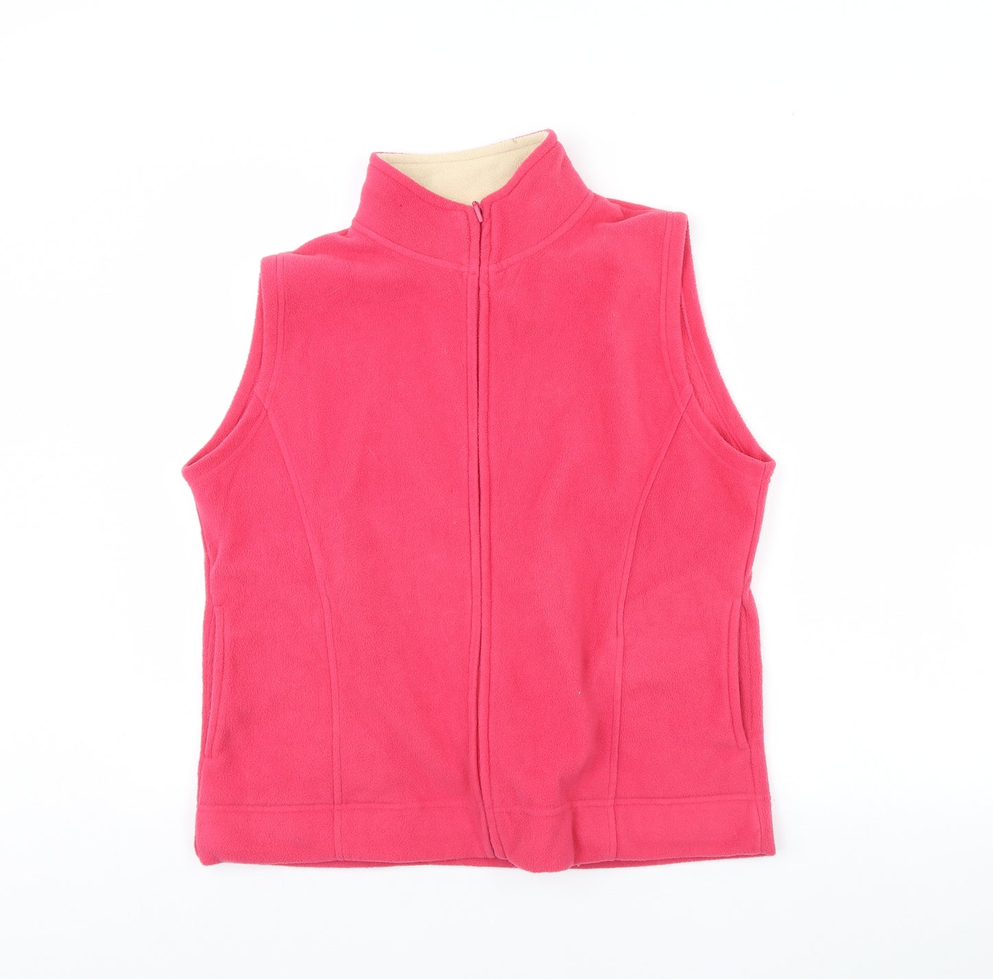 EWM Womens Pink  Fleece Gilet Jacket Size L