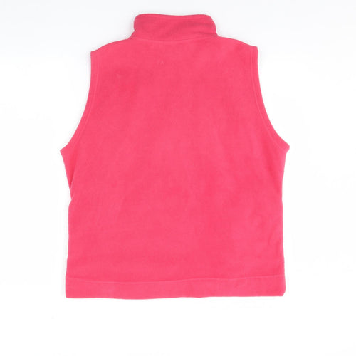 EWM Womens Pink  Fleece Gilet Jacket Size L