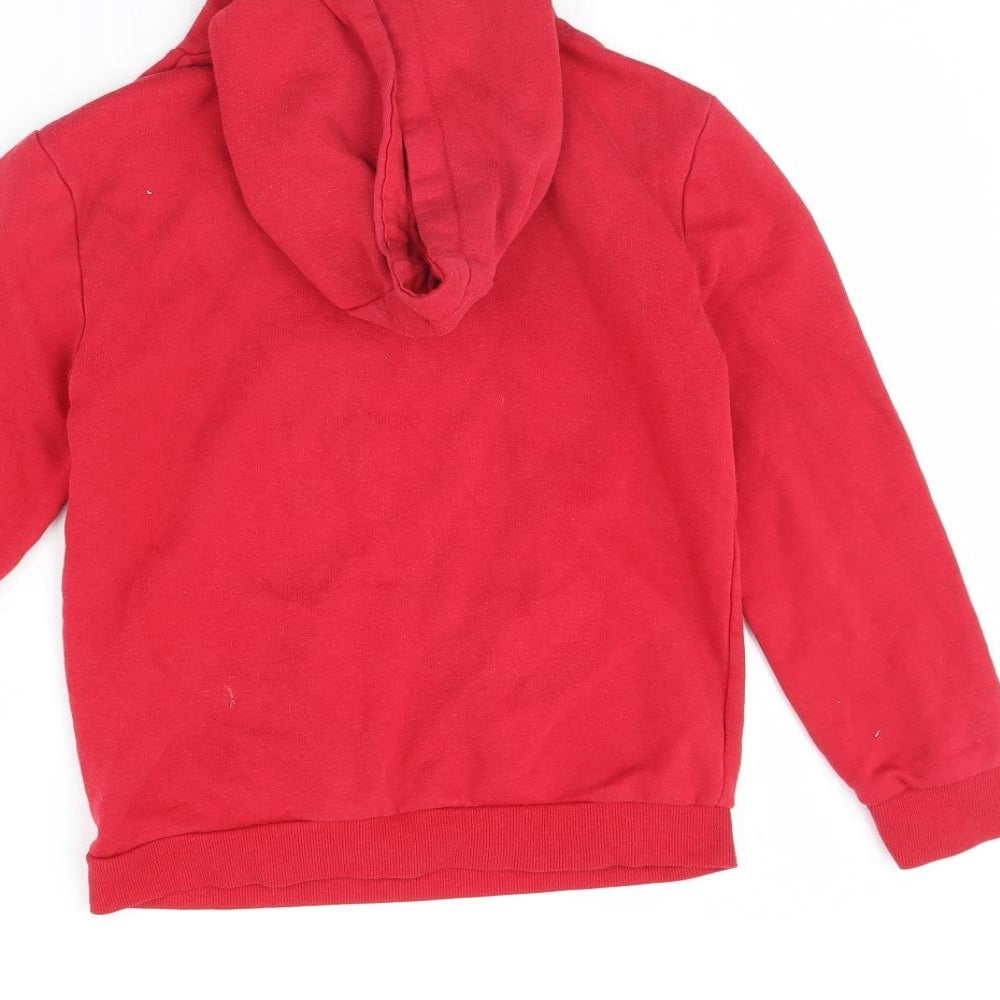 Primark Boys Red   Pullover Hoodie Size 10 Years