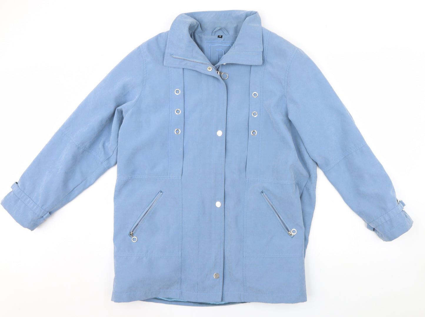 Preworn Womens Blue   Jacket Coat Size 16