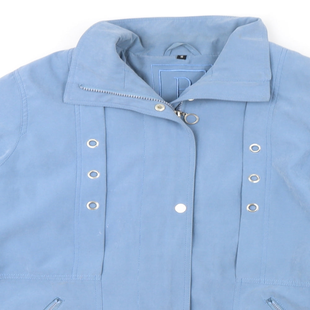 Preworn Womens Blue   Jacket Coat Size 16