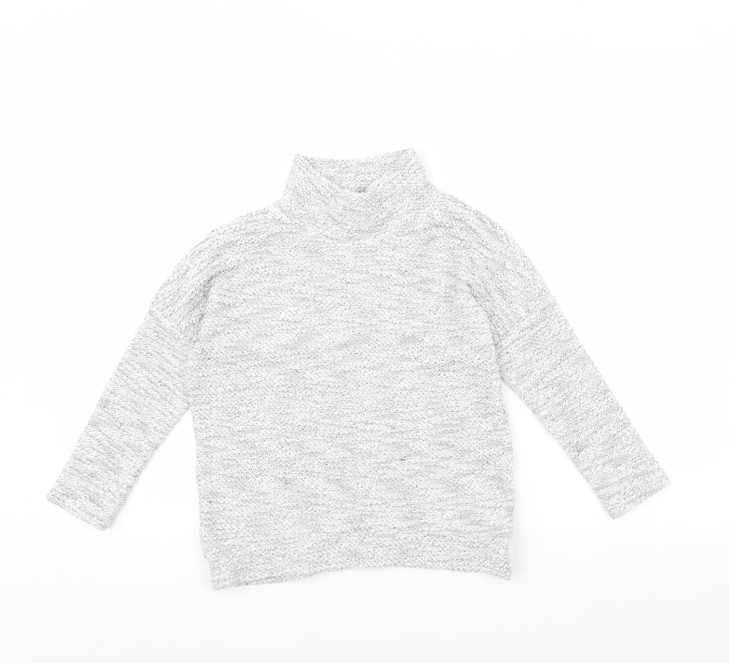 F&F Girls Grey   Pullover Jumper Size 7 Years