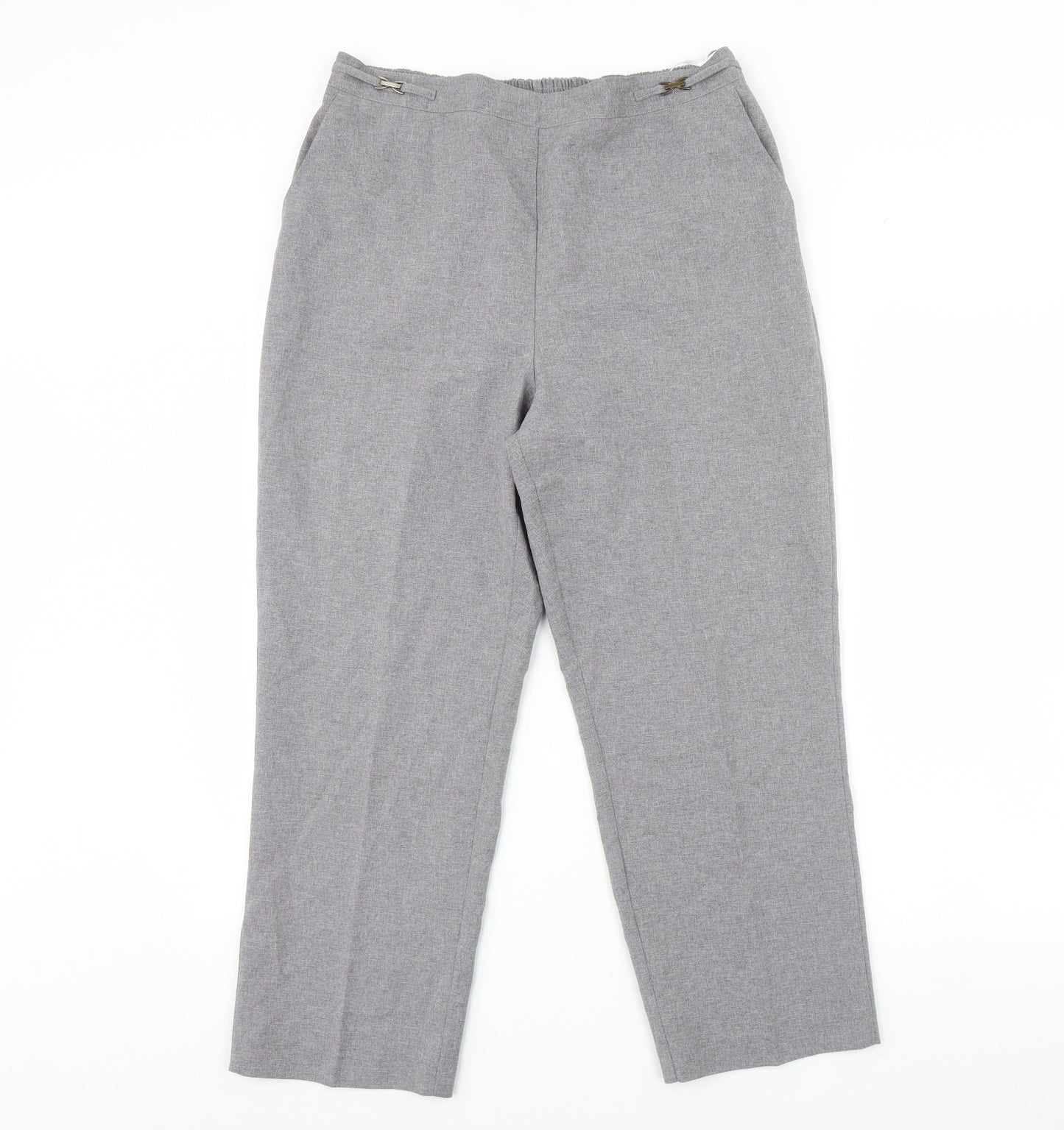 BHS Womens Grey   Trousers  Size 14 L29 in