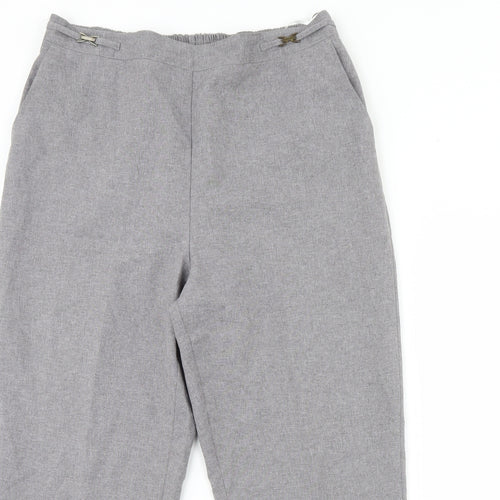 BHS Womens Grey   Trousers  Size 14 L29 in