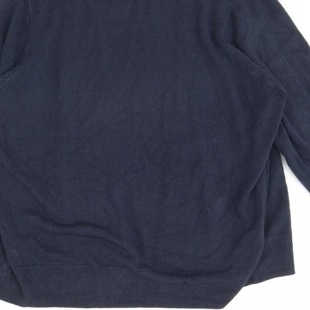 m&S Womens Blue   Cardigan Jumper Size L