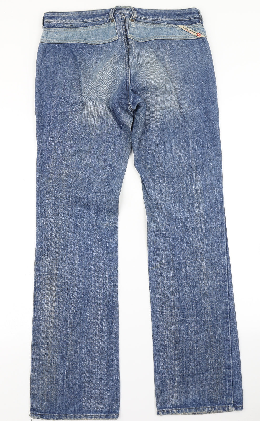 Diesel Womens Blue  Denim Bootcut Jeans Size 34 L31 in