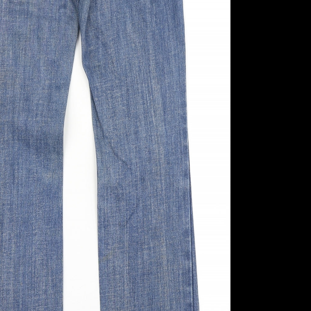 Diesel Womens Blue  Denim Bootcut Jeans Size 34 L31 in