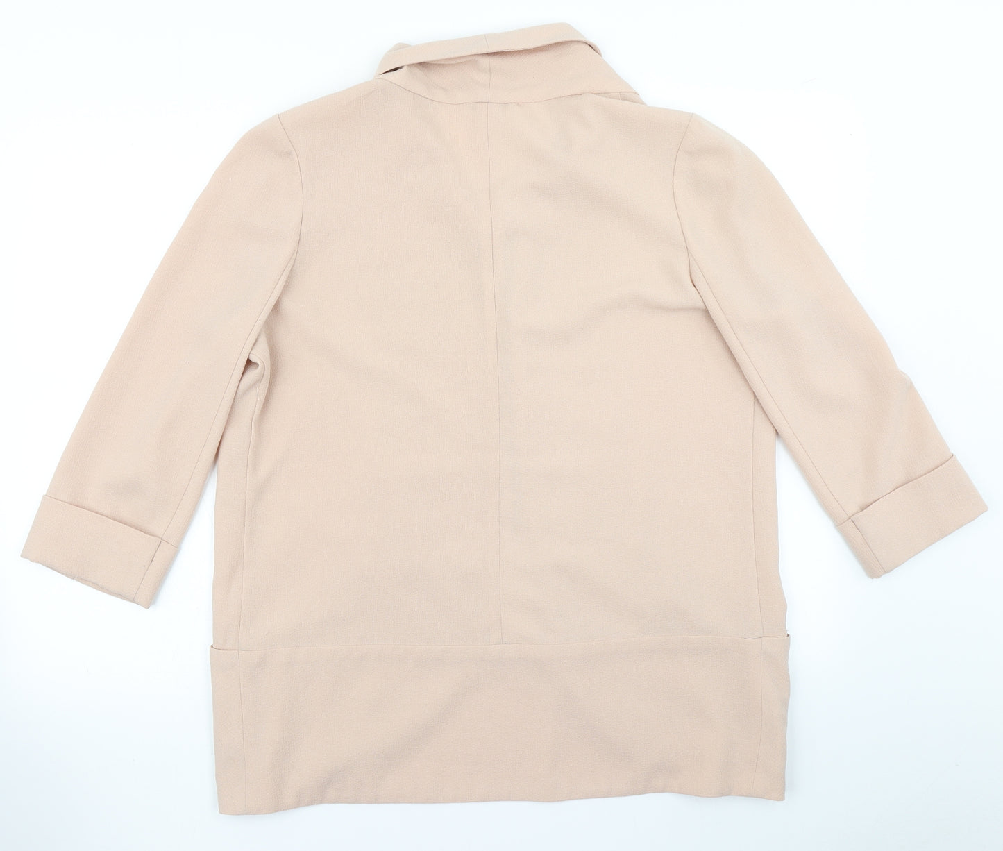 New Look Womens Beige   Jacket Blazer Size 14