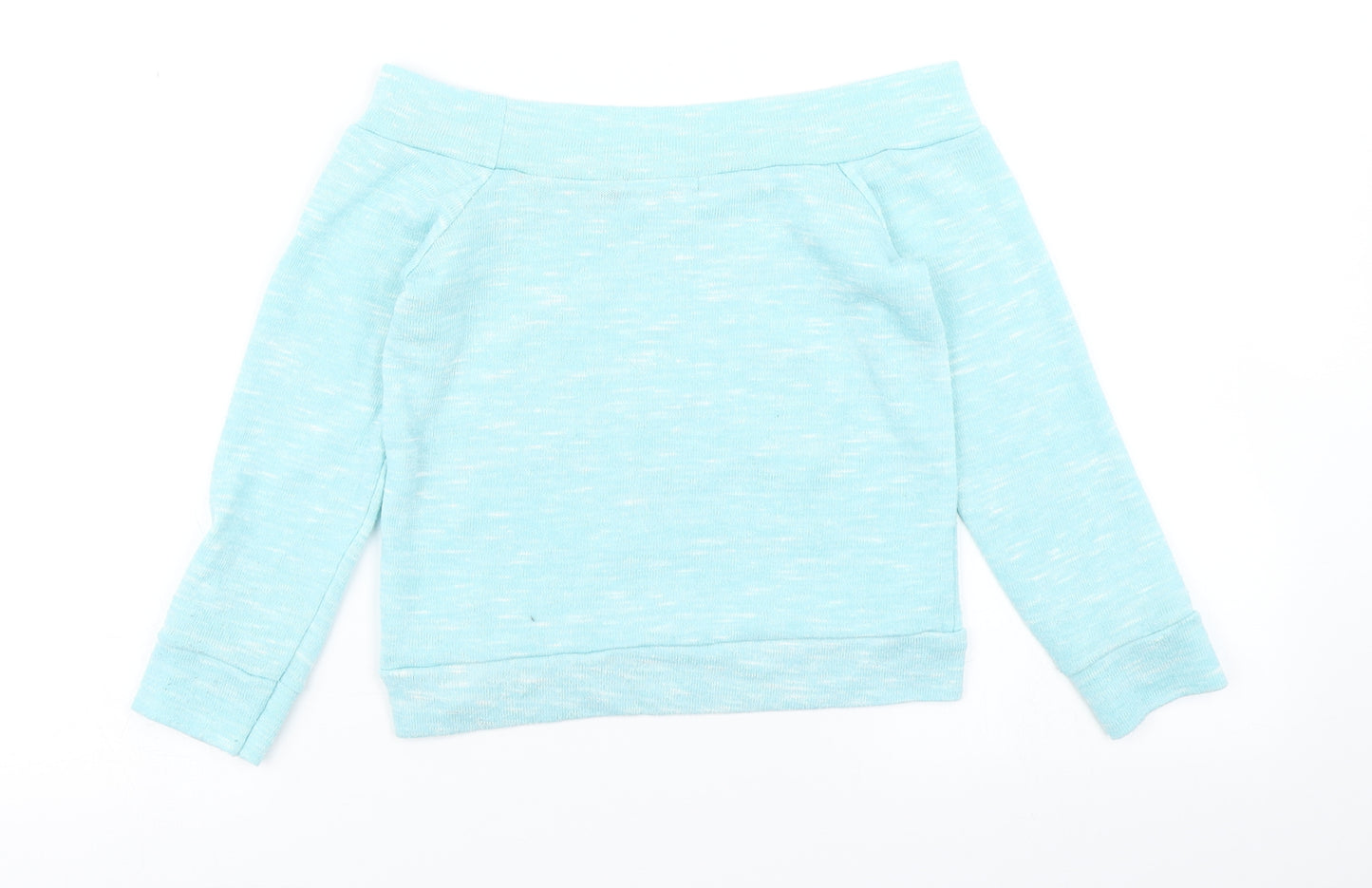 Boohoo Girls Blue   Pullover Sweatshirt Size 9-10 Years