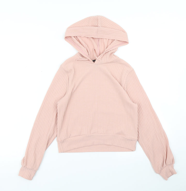 915 Generation Girls Pink   Pullover Hoodie Size S