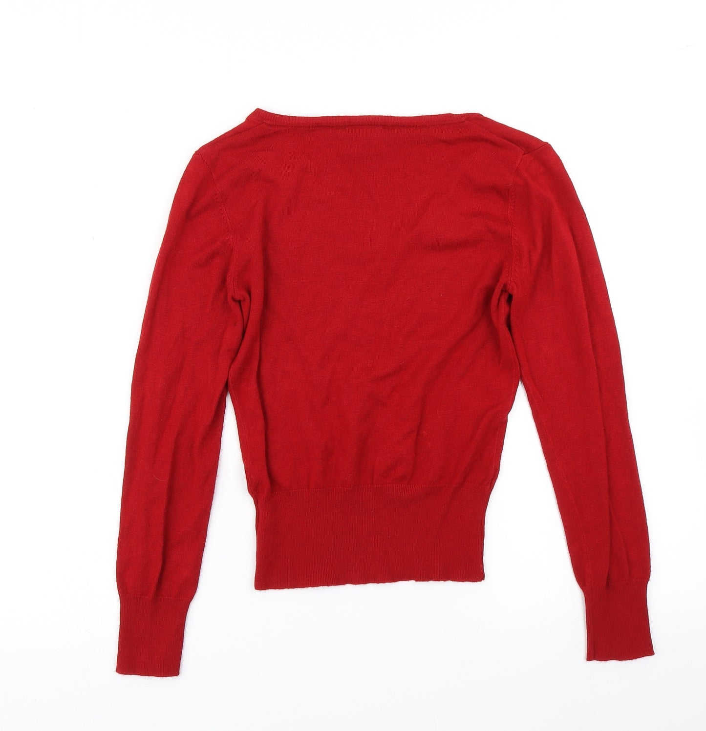 NEXT Womens Red   Pullover Jumper Size 6