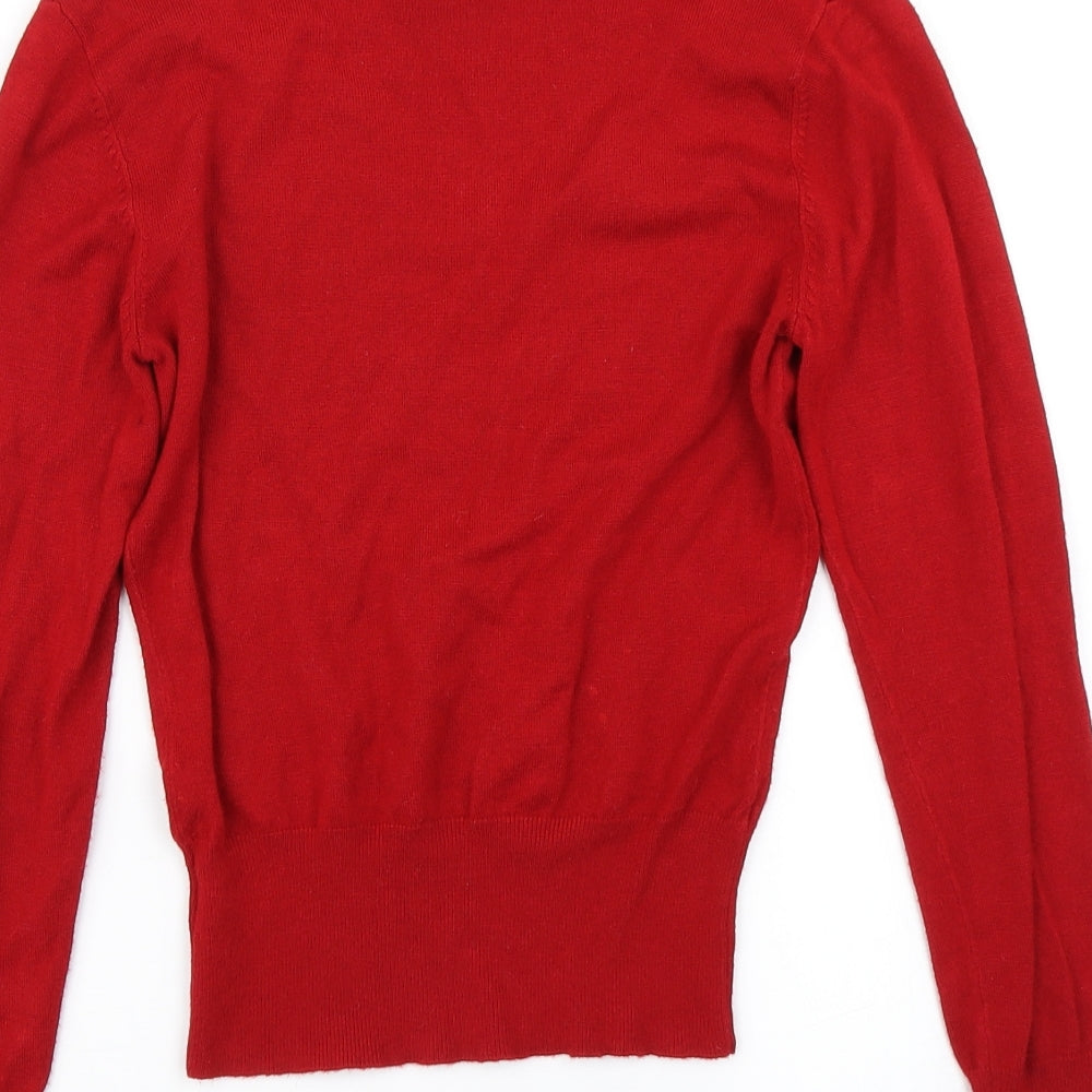NEXT Womens Red   Pullover Jumper Size 6