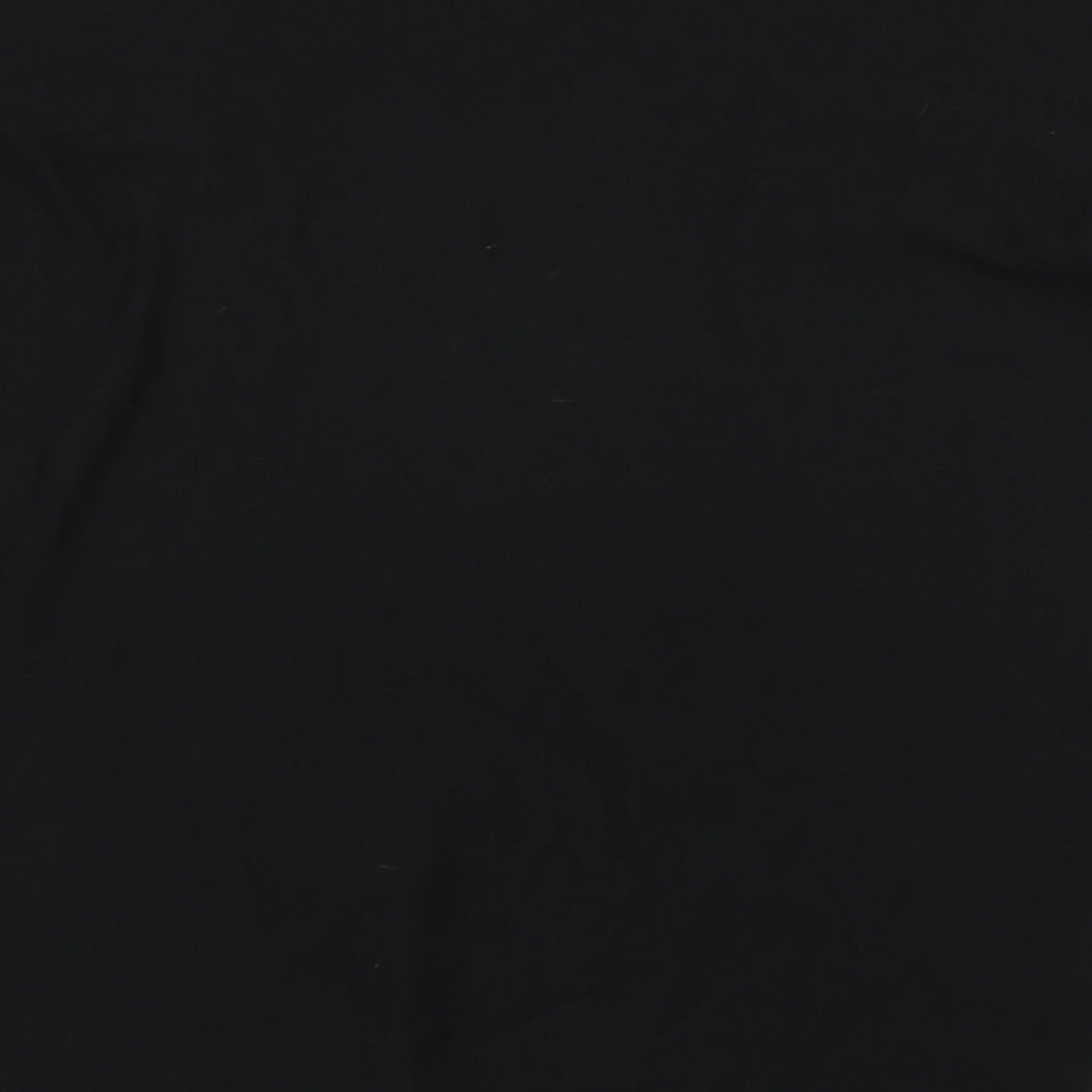 Phase Eight Womens Black  Knit Basic T-Shirt Size S