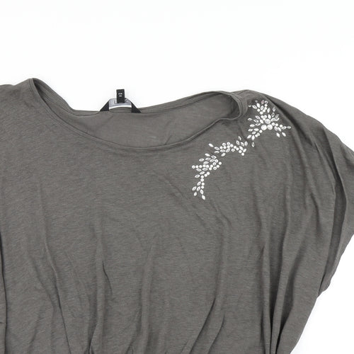 NEXT Womens Green   Basic T-Shirt Size 10