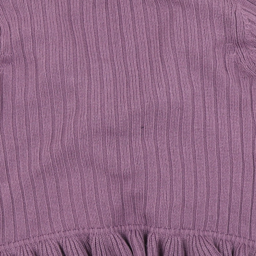 Soon Womens Purple  Knit Cardigan Jumper Size 16