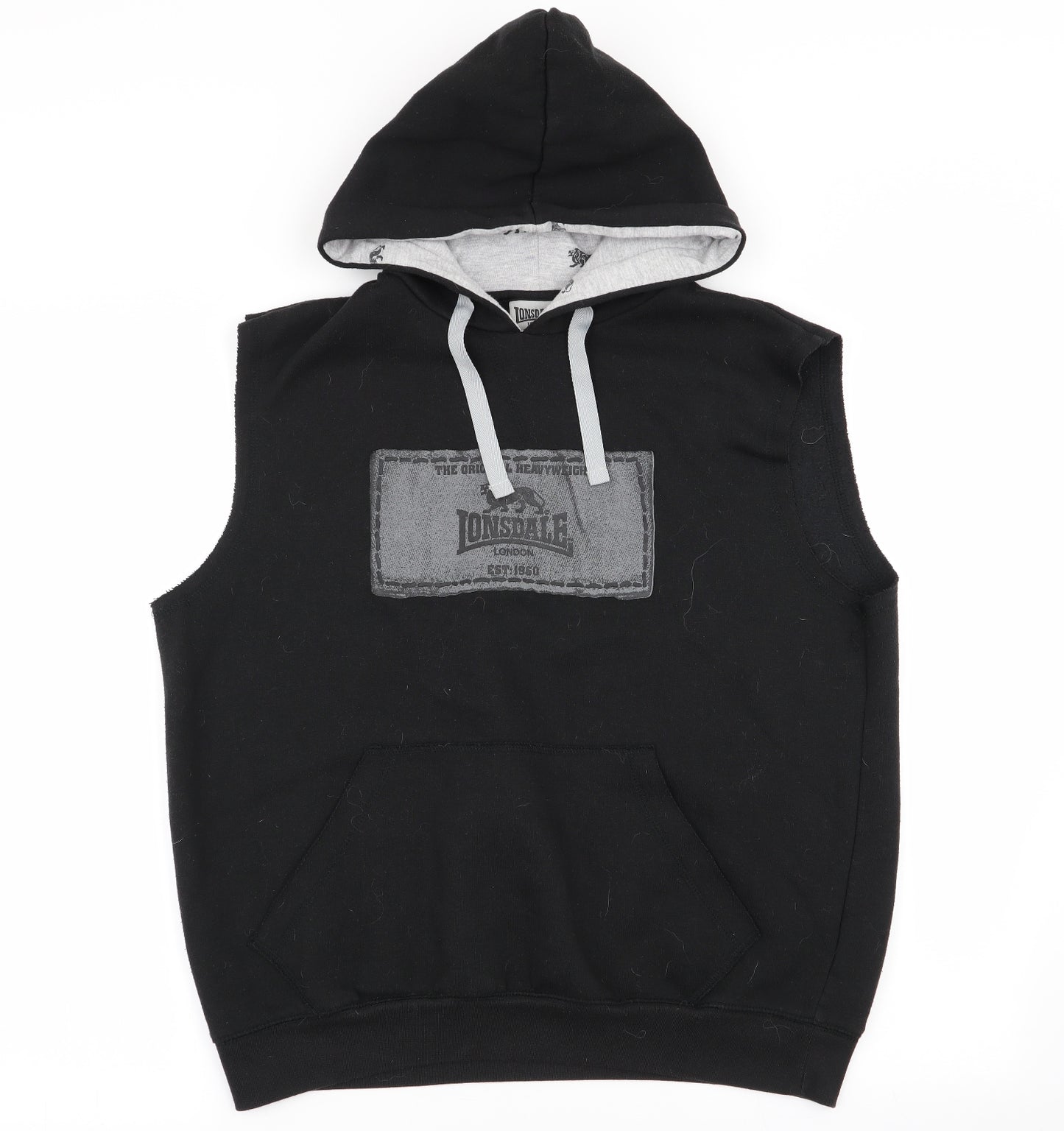 Lonsdale Mens Black   Pullover Jumper Size S