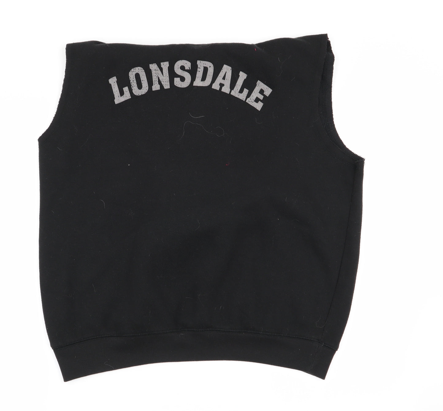 Lonsdale Mens Black   Pullover Jumper Size S