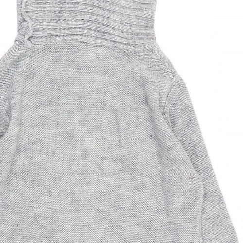 Elisabeth Scott Womens Grey  Rayon Pullover Jumper Size M