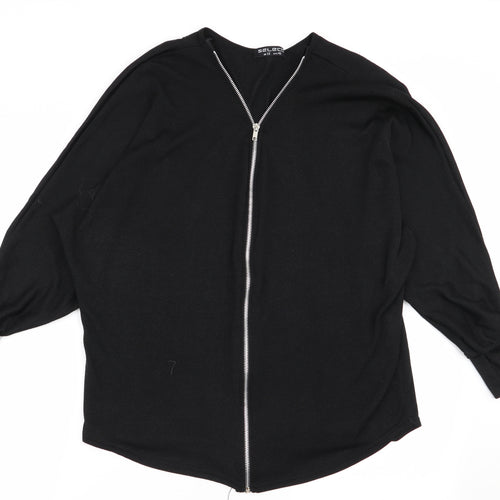 Select Womens Black   Pullover Jumper Size 12