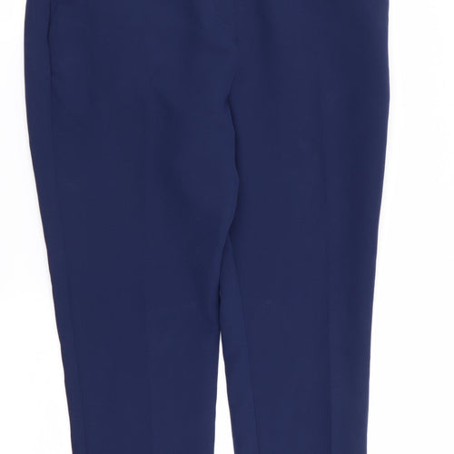 by very Womens Blue   Trousers  Size 14 L27 in
