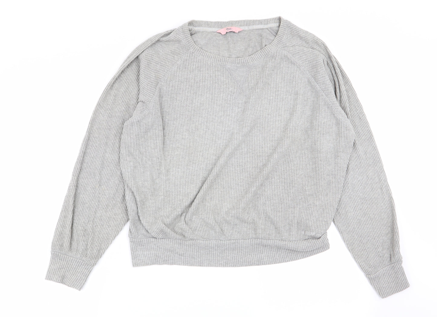 boux Womens Grey   Pullover Jumper Size 12