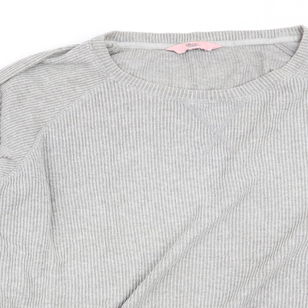 boux Womens Grey   Pullover Jumper Size 12