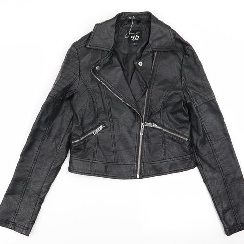 New Look Girls Black   Jacket  Size 12-13 Years