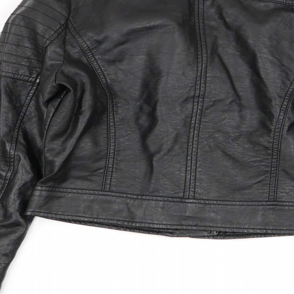 New Look Girls Black   Jacket  Size 12-13 Years