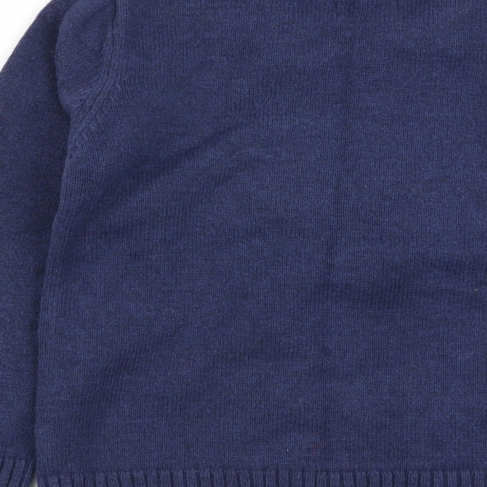 NEXT Boys Multicoloured Geometric  Pullover Jumper Size 7 Years  - christmas