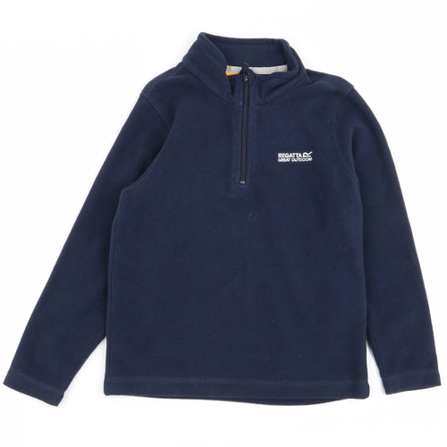 Regatta Boys Blue   Pullover Jumper Size 7-8 Years