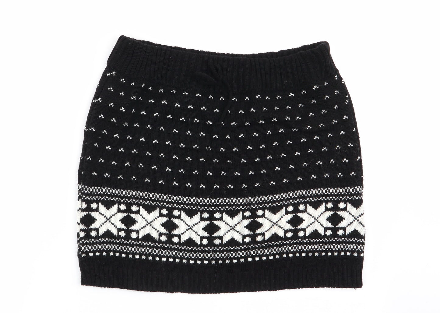 influence Womens Multicoloured Geometric  Mini Skirt Size M  - Stretch waistband