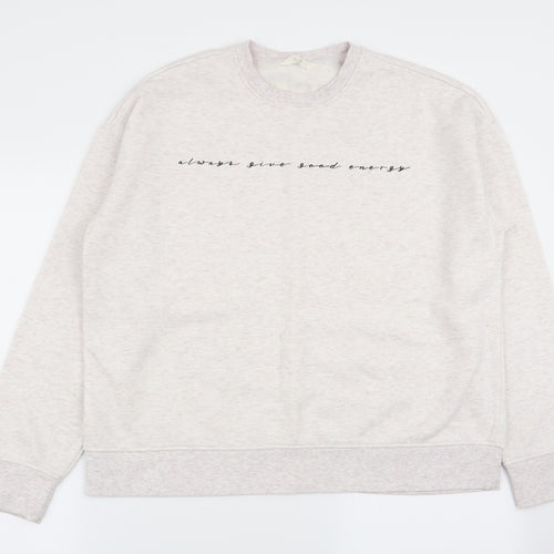 Primark Womens Beige   Pullover Jumper Size 12