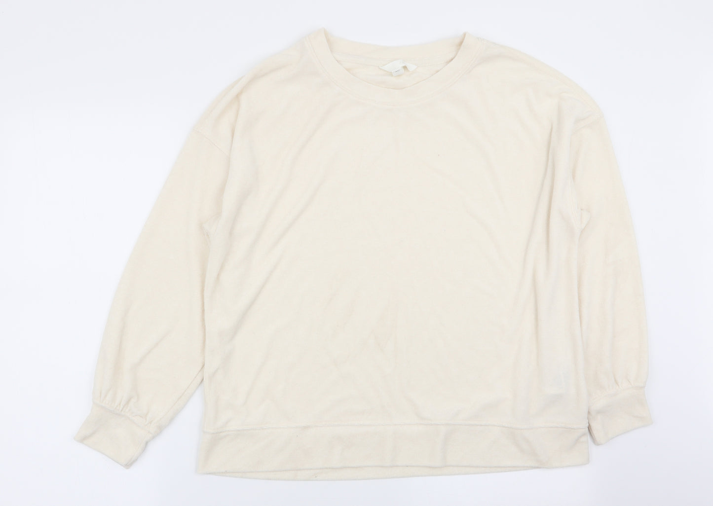 H&M Womens Ivory   Pullover Jumper Size 8