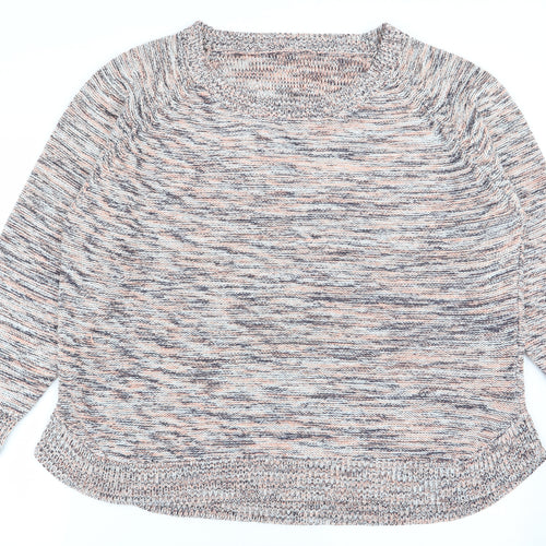 Preworn Womens Multicoloured Geometric  Pullover Jumper Size XL