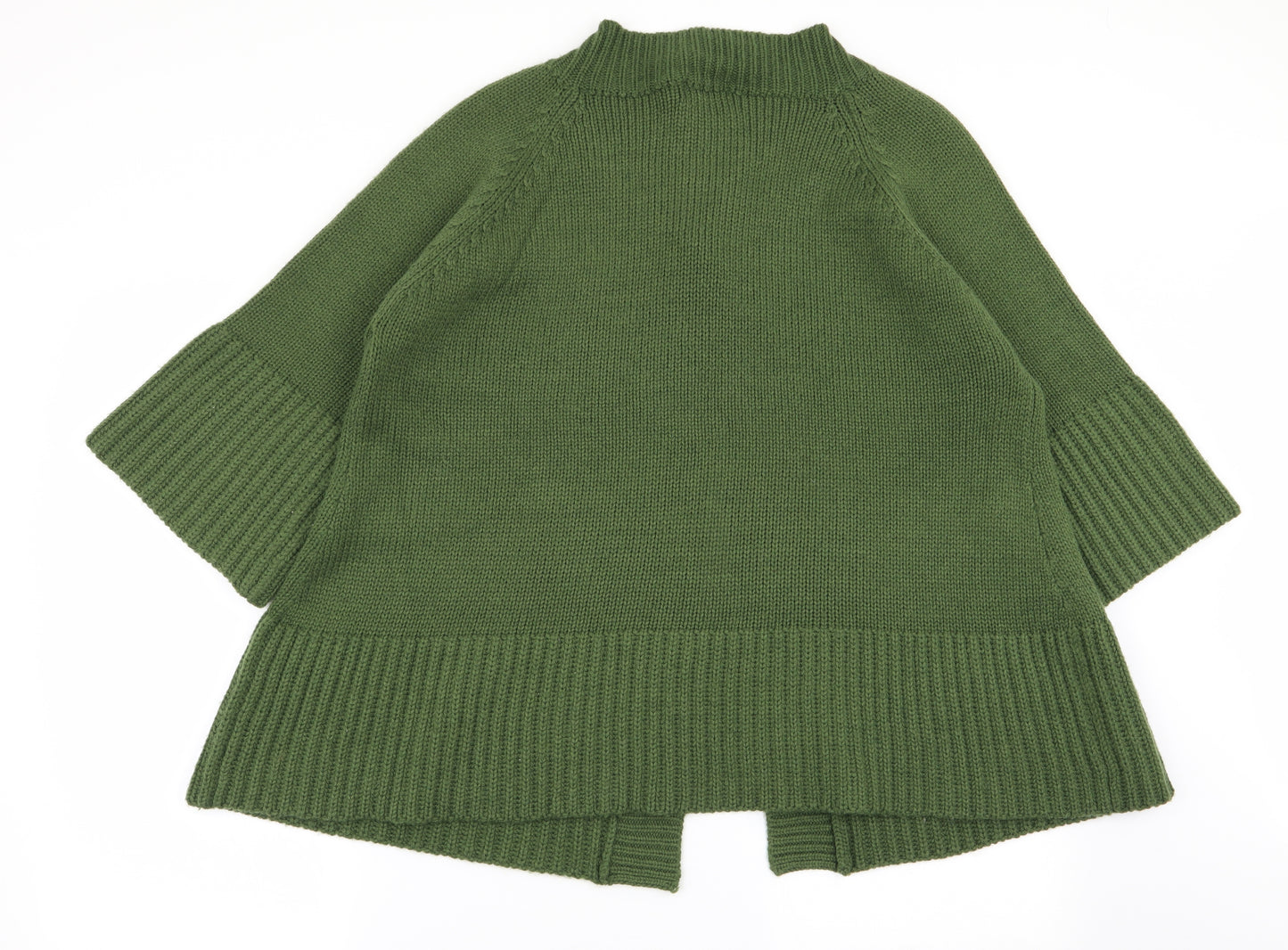bm Collection Womens Green   Cardigan Jumper Size L