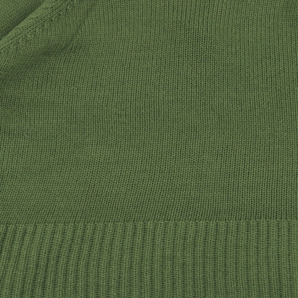 bm Collection Womens Green   Cardigan Jumper Size L