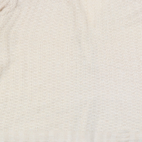 Damart Womens Beige   Cardigan Jumper Size 14
