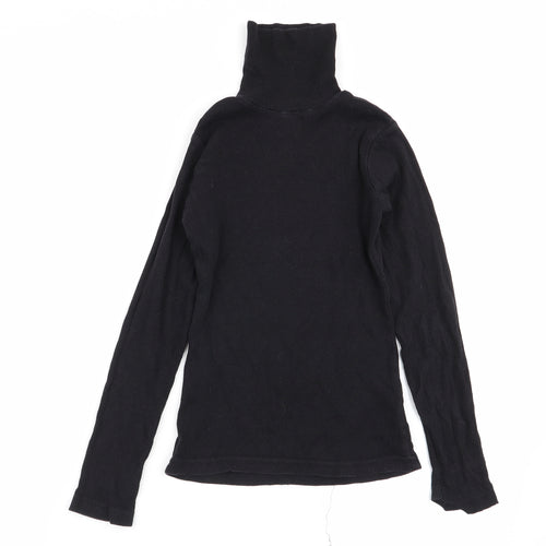 feva diva Girls Black   Basic T-Shirt Size 9-10 Years