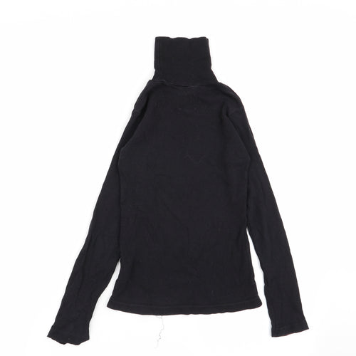 feva diva Girls Black   Basic T-Shirt Size 9-10 Years