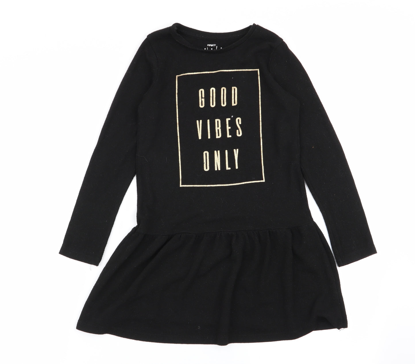 pep and co Girls Black   Fit & Flare  Size 7-8 Years