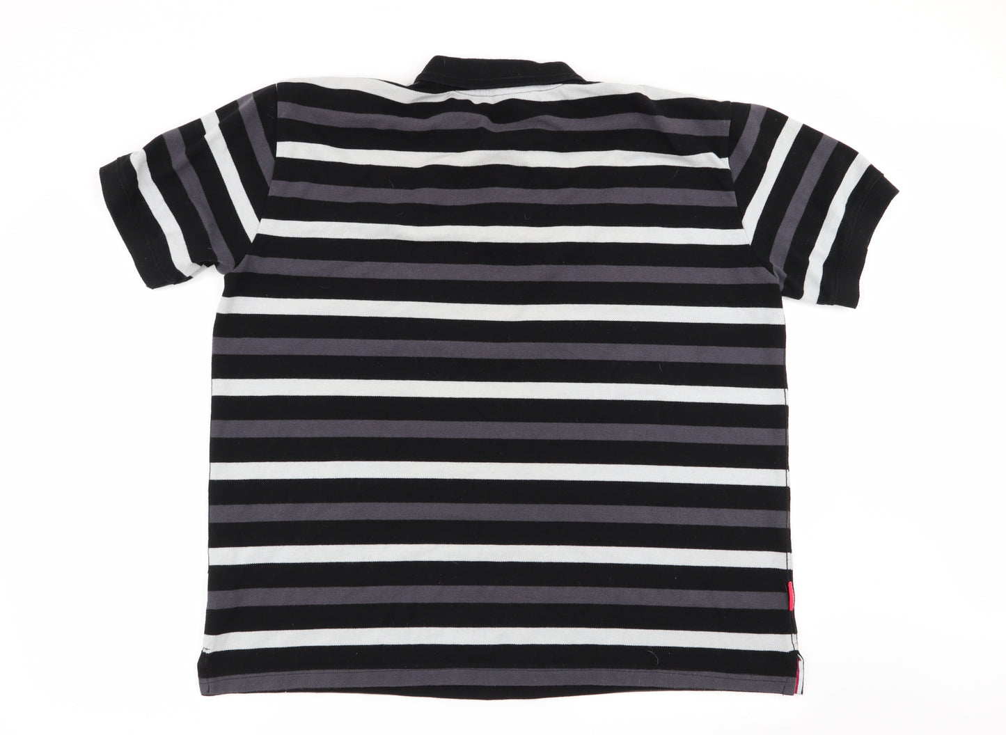 Slazenger Mens Multicoloured Striped   Polo Size 2XL