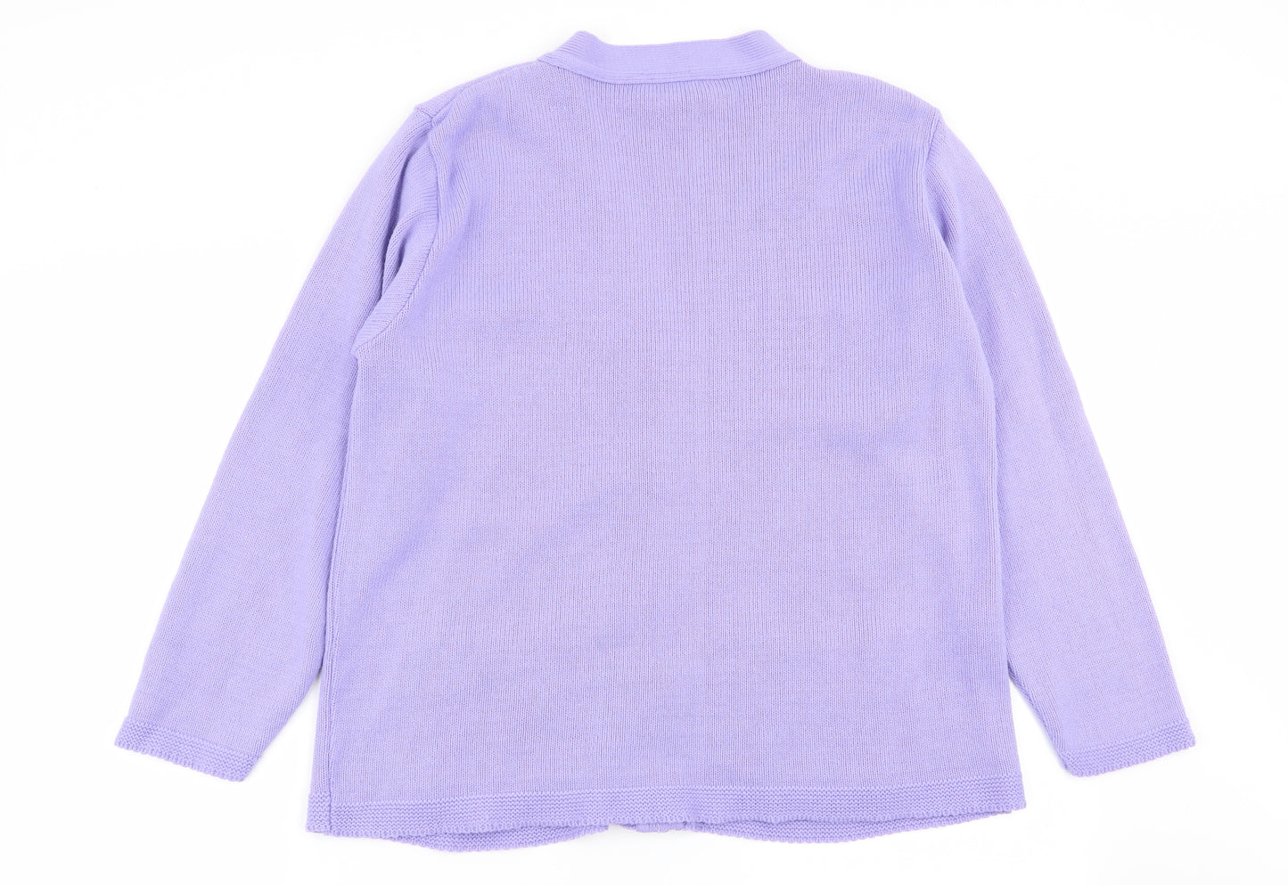 Florida Womens Purple   Cardigan Jumper Size M