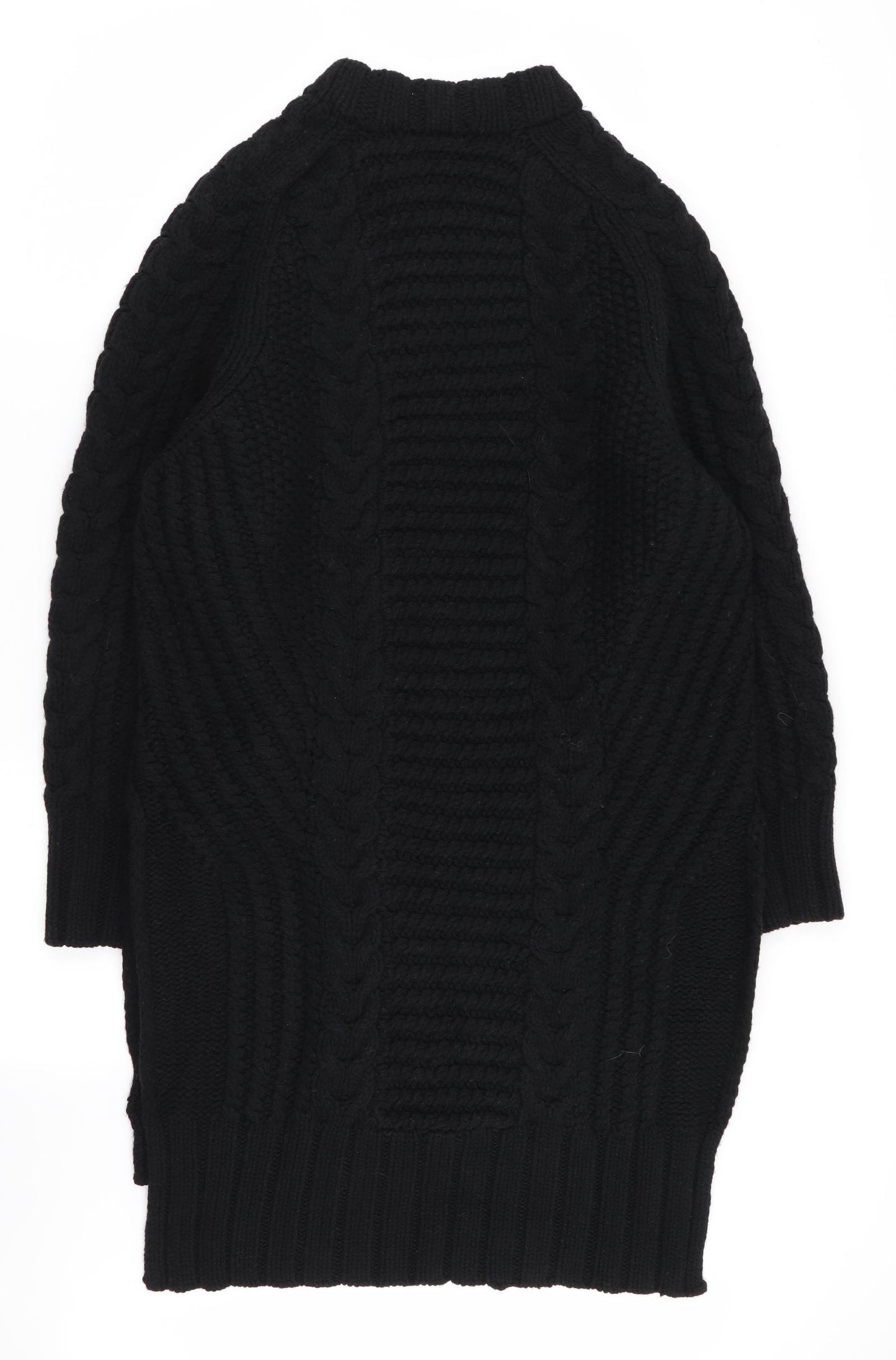 H&M Womens Black   Jumper Dress  Size 12