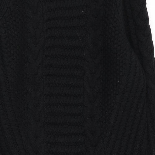H&M Womens Black   Jumper Dress  Size 12