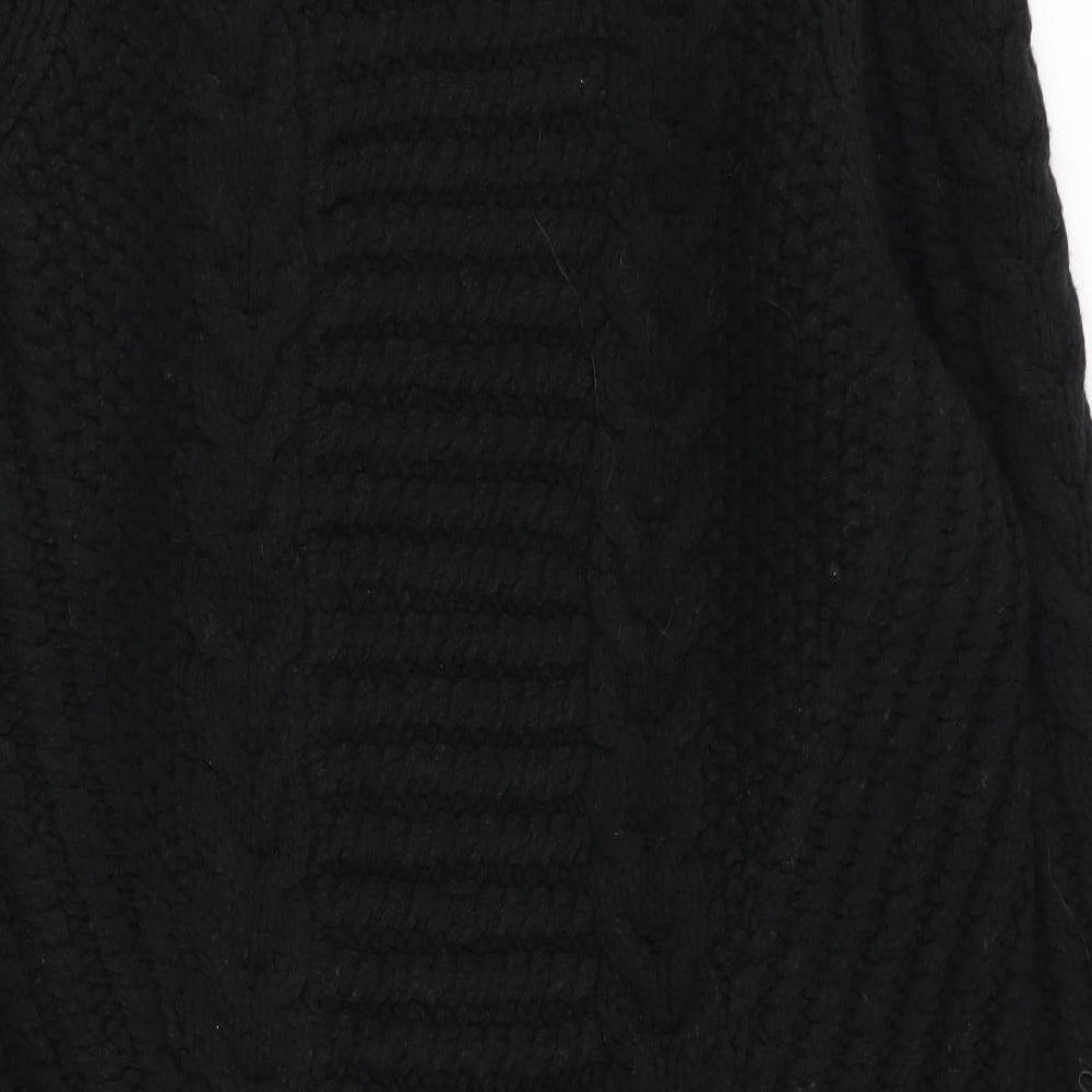 H&M Womens Black   Jumper Dress  Size 12