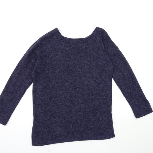 Preworn Mens Blue  Knit Pullover Jumper Size S