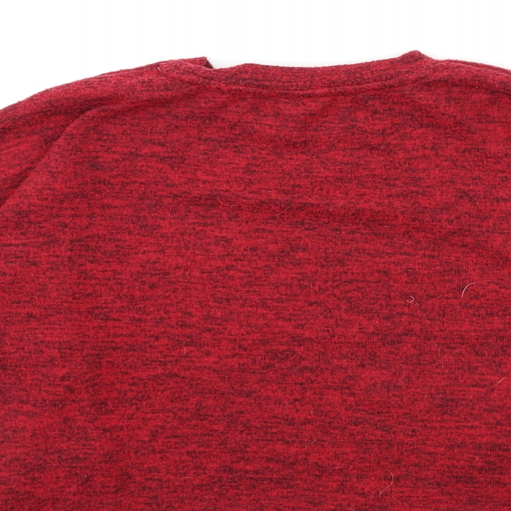 F&F Girls Red   Pullover Sweatshirt Size 7-8 Years