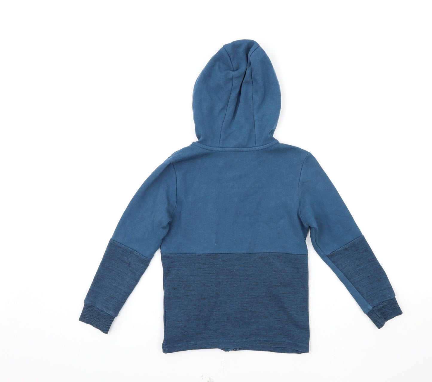 George Boys Blue   Full Zip Hoodie Size 6-7 Years